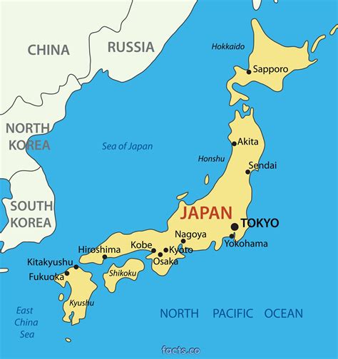 Japan Map .